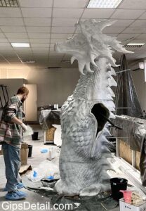 декоративна статуя изработена с 3D принтиране