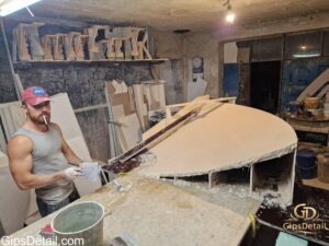 производство на декоративни елементи от гипс